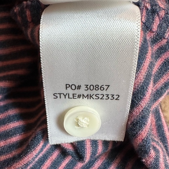 Faherty Men’s Movement Short Sleeve Polo in Spring Storm Stripe Size XL - Picture 11 of 14